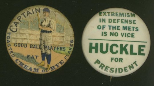 1896 Baseball Captain Toasted Cream of Rye Pin